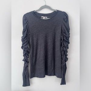 Heather grey Free People Top